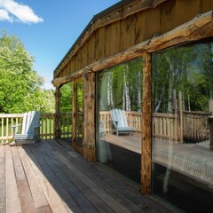 Глэмпинг На краю земли, Калужская область