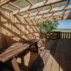 Глэмпинг На краю земли, Калужская область