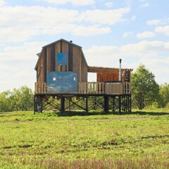 Глэмпинг На краю земли, Калужская область