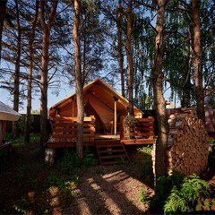 Глэмпинг Бухта Беринга, Пермский край