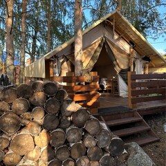 Глэмпинг Бухта Беринга, Пермский край