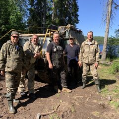 Охотничье-рыболовная база Товское озеро , Архангельская область