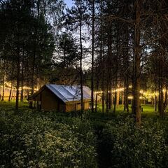 Глэмпинг Ганинская ферма, Ленинградская область