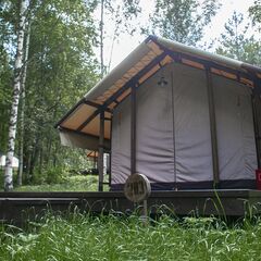 Глэмпинг Ганинская ферма, Ленинградская область
