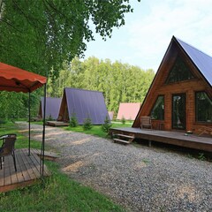 Глэмпинг Круча на Волге, Костромская область