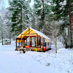 Глэмпинг Сампо, Республика Карелия