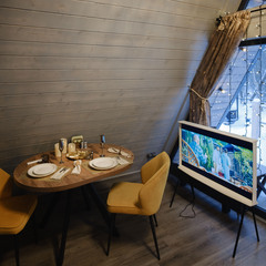 База отдыха А в лесу, Московская область