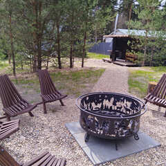 База отдыха А в лесу, Московская область