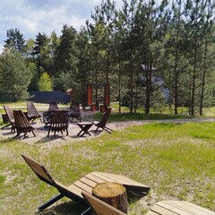 База отдыха А в лесу, Московская область