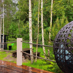 База отдыха А в лесу, Московская область