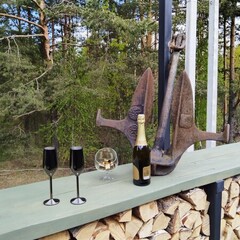 База отдыха А в лесу, Московская область