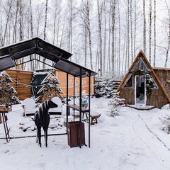 Глэмпинг Горьковский Чан, Нижегородская область