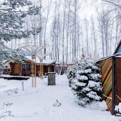 Глэмпинг Горьковский Чан, Нижегородская область