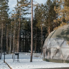Глэмпинг Лаки Глэмпинг, Новосибирская область