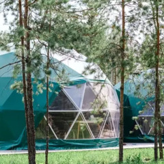 Глэмпинг Лаки Глэмпинг, Новосибирская область