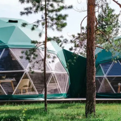 Глэмпинг Лаки Глэмпинг, Новосибирская область