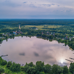 Глэмпинг А-фрейм Бережок, Тверская область