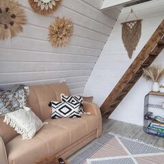 Глэмпинг А-фрейм Бережок, Тверская область