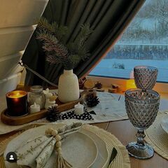 Глэмпинг А-фрейм Бережок, Тверская область