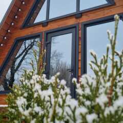 Глэмпинг А-фрейм Бережок, Тверская область