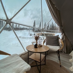 Глэмпинг Dzen Dome, Кемеровская область