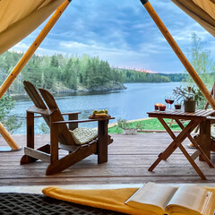 Глэмпинг Смородина, Республика Карелия