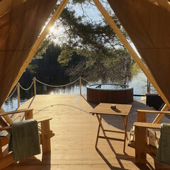 Глэмпинг Смородина, Республика Карелия