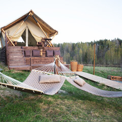 Глэмпинг Смородина, Республика Карелия