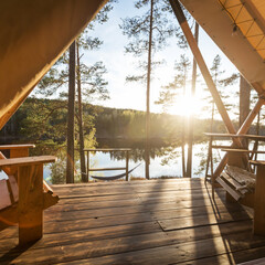 Глэмпинг Смородина, Республика Карелия