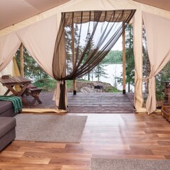 Глэмпинг Смородина, Республика Карелия