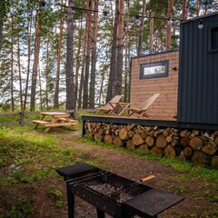 Глэмпинг Лесной Привал, Московская область
