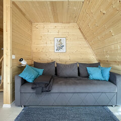 Гостевой дом А-фрейм с баней, Московская область