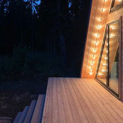 Гостевой дом А-фрейм с баней, Московская область