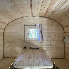 Гостевой дом А-фрейм с баней, Московская область