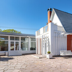 Дом на берегу озера, Московская область