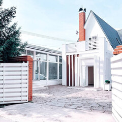 Дом на берегу озера, Московская область