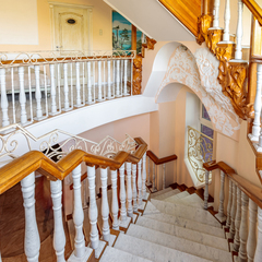 Дом Замок на берегу озера, Московская область