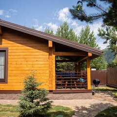 Загородный отель Легенда Манжерока, Республика Алтай