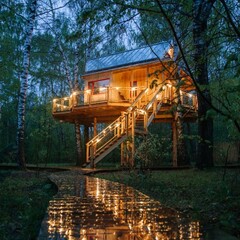 Эко-отель Лапочкино гнездо, Тульская область