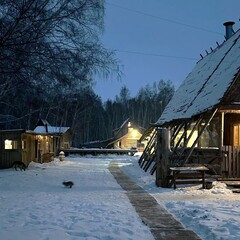 Эко-комплекс Веселая ферма, Омская область