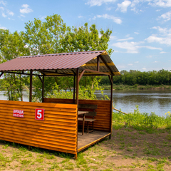 Глэмпинг Окское колесо, Серпухов, Московская область
