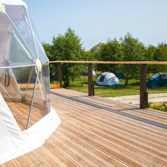 Глэмпинг Окское колесо, Серпухов, Московская область