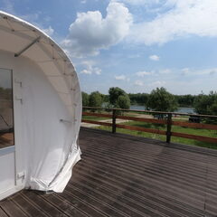 Глэмпинг Окское колесо, Серпухов, Московская область