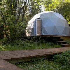 Глэмпинг  В кронах, Московская область