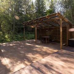 Глэмпинг  В кронах, Московская область