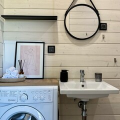 Глэмпинг Sheluha house Дом с камином и панорамными окнами, Московская область