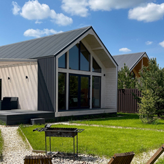 Глэмпинг Sheluha house Дом с сауной и чаном , Московская область