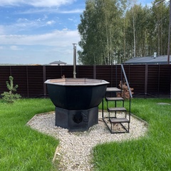 Глэмпинг Sheluha house Дом с сауной и чаном , Московская область