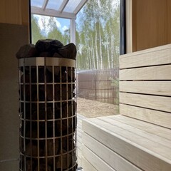 Глэмпинг Sheluha house Дом с сауной и чаном , Московская область