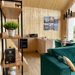 Глэмпинг Sheluha house Дом с сауной и чаном , Московская область